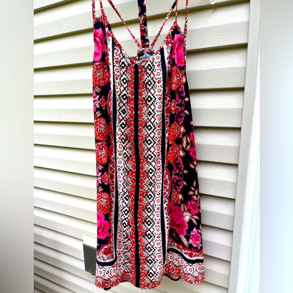 Bohemian V neck Sundress